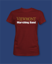 Load image into Gallery viewer, Viewmont Marching Band Tee &#39;19 | Women | 2 Colors